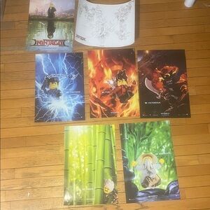 LEGO Ninjago Movie Posters 11.5 x 17 stars Jackie Chan 2017